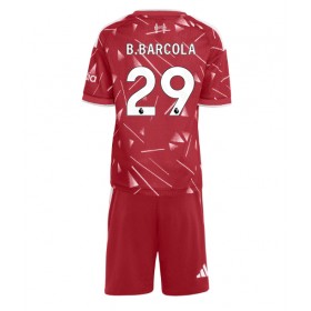 Liverpool Bradley Barcola #29 Koti Peliasu Lasten 2026-27 Lyhythihainen (+ Lyhyet housut)